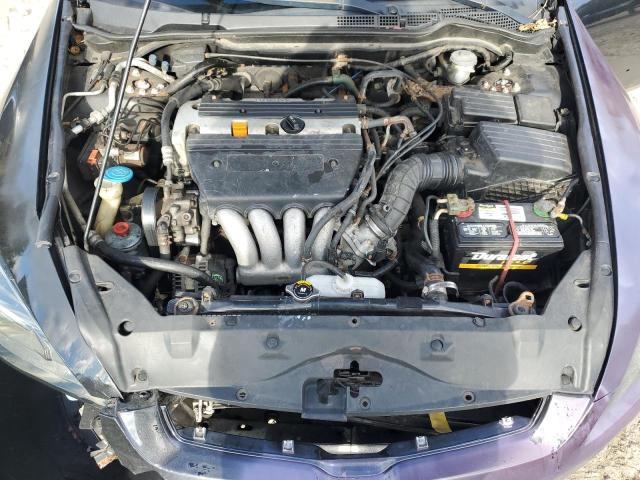 1HGCM56794A110839 - 2004 HONDA ACCORD EX BLACK photo 11