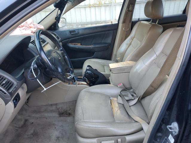 1HGCM56794A110839 - 2004 HONDA ACCORD EX BLACK photo 7