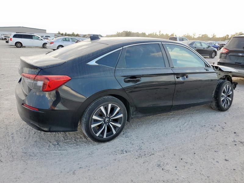 2HGFE1F76NH310583 - 2022 HONDA CIVIC EX 黑色 照片 3