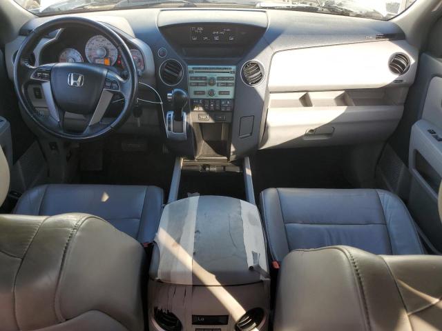 5FNYF3H57BB058422 - 2011 HONDA PILOT EXL WHITE photo 8