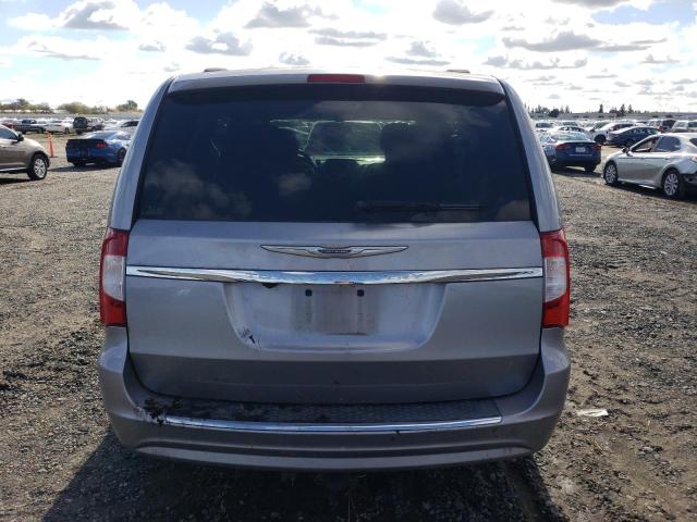 2C4RC1BG6ER203549 - 2014 CHRYSLER TOWN & COU TOURING SILVER photo 6
