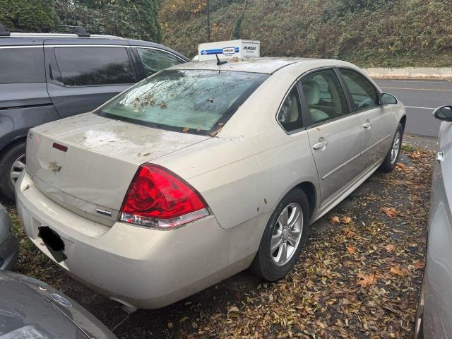 2G1WA5E32C1116504 - 2012 CHEVROLET IMPALA LS GOLD photo 4