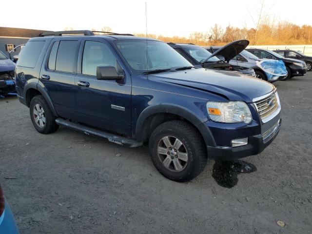 1FMEU73E87UB64931 - 2007 FORD EXPLORER XLT BLUE photo 4
