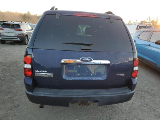 1FMEU73E87UB64931 - 2007 FORD EXPLORER XLT BLUE photo 6