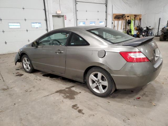 2HGFG118X6H508269 - 2006 HONDA CIVIC EX GRAY photo 2