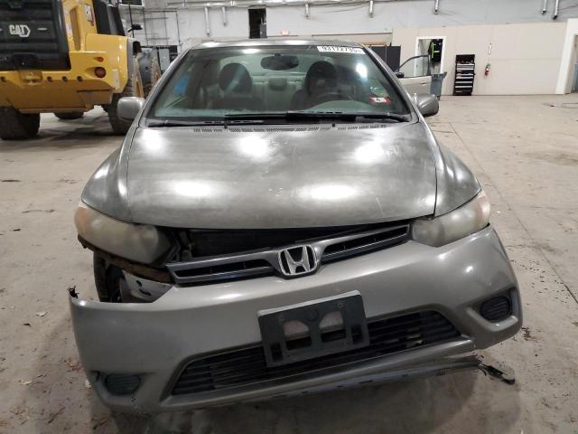 2HGFG118X6H508269 - 2006 HONDA CIVIC EX GRAY photo 5