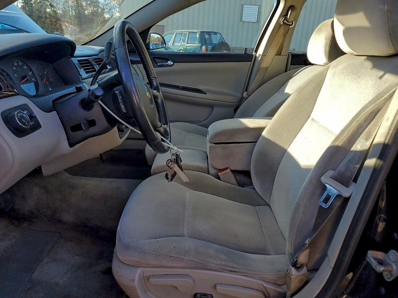 2G1WA5E37C1181672 - 2012 CHEVROLET IMPALA LS შავი ფოტო 7