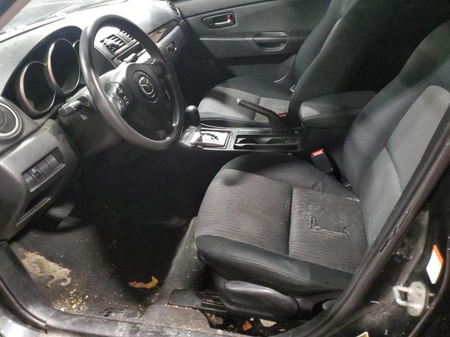 JM1BK32F871747307 - 2007 MAZDA 3 I BLACK photo 7