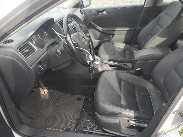 3VWDP7AJ5CM383574 - 2012 VOLKSWAGEN JETTA SE SILVER photo 7