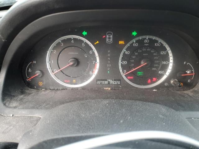 1HGCP2F8XBA000829 - 2011 HONDA ACCORD EXL Noir photo 9