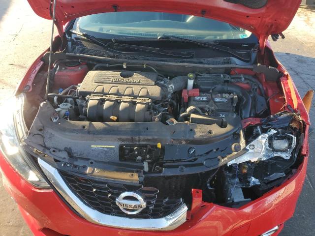 3N1AB7APXJY321315 - 2018 NISSAN SENTRA S 红色 照片 11