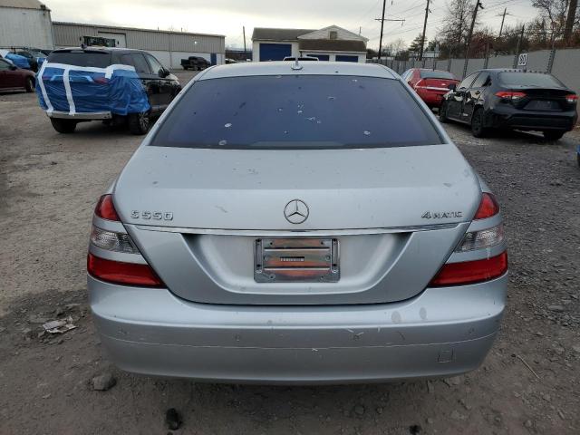 WDDNG86X29A244055 - 2009 MERCEDES-BENZ S 550 4MATIC SILVER photo 6