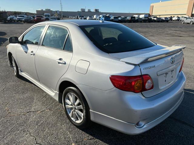 1NXBU40E79Z150561 - 2009 TOYOTA COROLLA BASE Gümüş foto 3