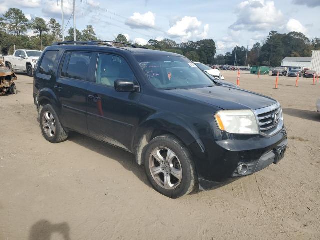 5FNYF4H59DB004094 - 2013 HONDA PILOT EXL BLACK photo 4