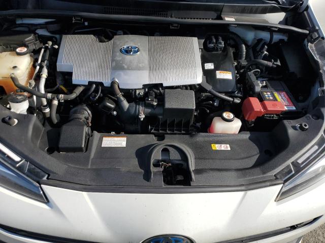 JTDKARFU1K3083640 - 2019 TOYOTA PRIUS WHITE photo 11
