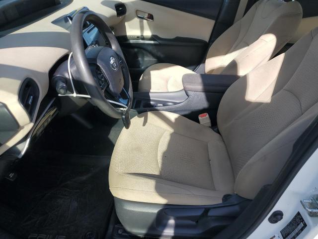 JTDKARFU1K3083640 - 2019 TOYOTA PRIUS WHITE photo 7
