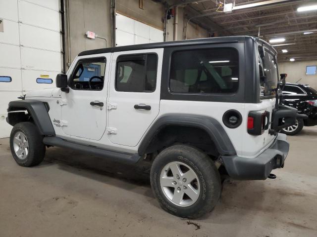 1C4HJXDG0KW500322 - 2019 JEEP WRANGLER U SPORT WHITE photo 2