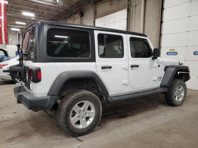 1C4HJXDG0KW500322 - 2019 JEEP WRANGLER U SPORT WHITE photo 3