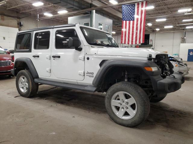 1C4HJXDG0KW500322 - 2019 JEEP WRANGLER U SPORT WHITE photo 4