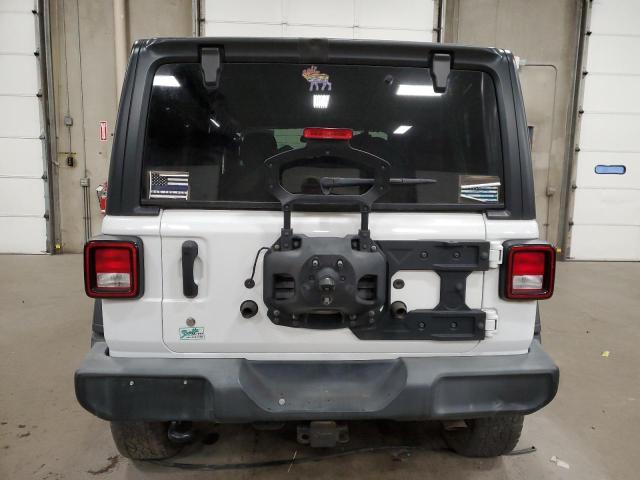 1C4HJXDG0KW500322 - 2019 JEEP WRANGLER U SPORT WHITE photo 6