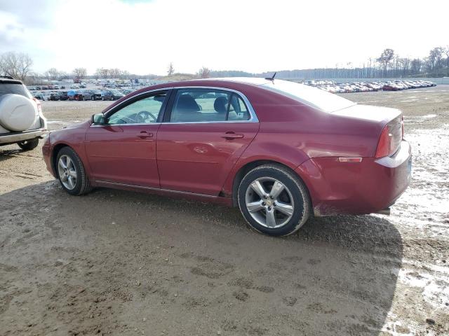 1G1ZC5E17BF215199 - 2011 CHEVROLET MALIBU 1LT RED photo 2