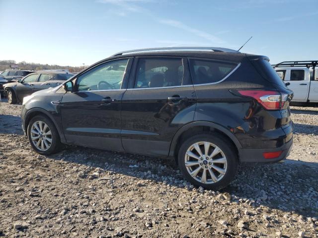 1FMCU0JD7HUB80130 - 2017 FORD ESCAPE TITANIUM BLACK photo 2