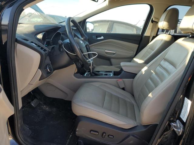 1FMCU0JD7HUB80130 - 2017 FORD ESCAPE TITANIUM BLACK photo 7
