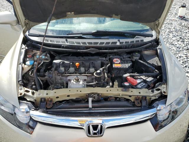 1HGFA16857L035461 - 2007 HONDA CIVIC EX BEIGE photo 11