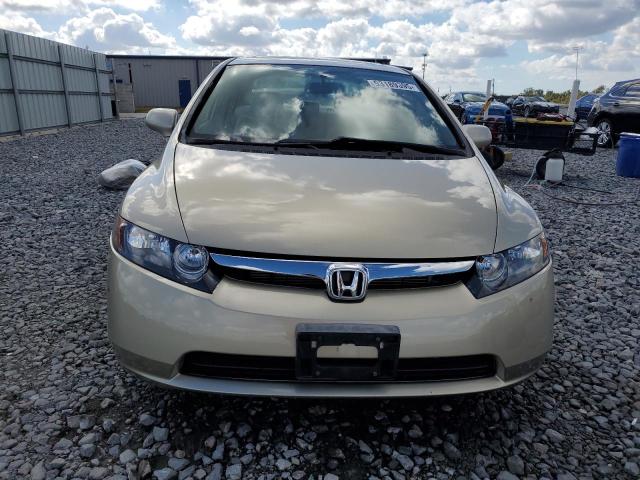 1HGFA16857L035461 - 2007 HONDA CIVIC EX BEIGE photo 5