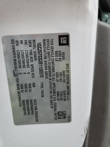 1GCZGTCG2E1126570 - 2014 CHEVROLET EXPRESS G3 WHITE photo 13