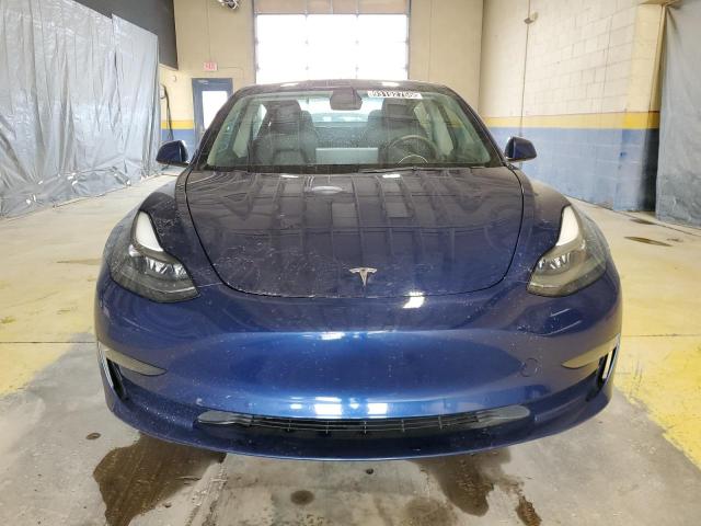 5YJ3E1EA0NF368662 - 2022 TESLA MODEL 3 BLUE photo 5