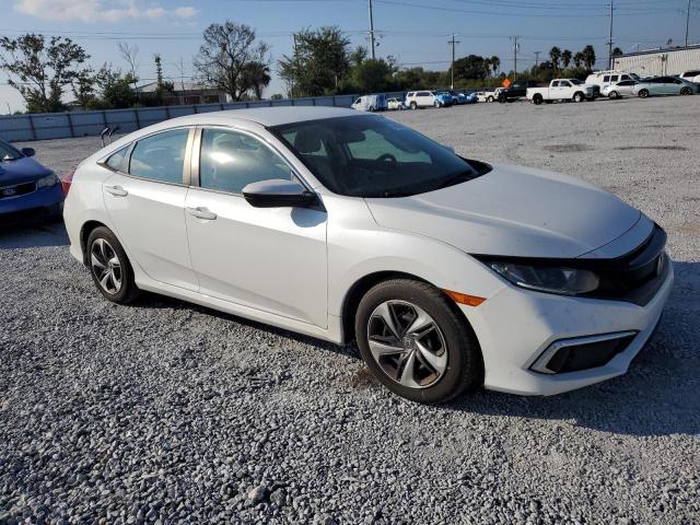 19XFC2F66LE011704 - 2020 HONDA CIVIC LX თეთრი ფოტო 4