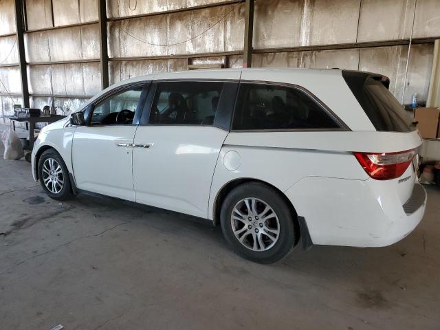 5FNRL5H67CB089026 - 2012 HONDA ODYSSEY EXL WHITE photo 2