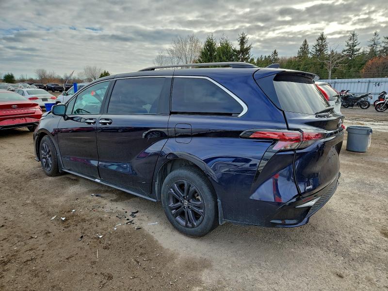 5TDGSKFC9RS147630 - 2024 TOYOTA SIENNA LE 蓝色 照片 2