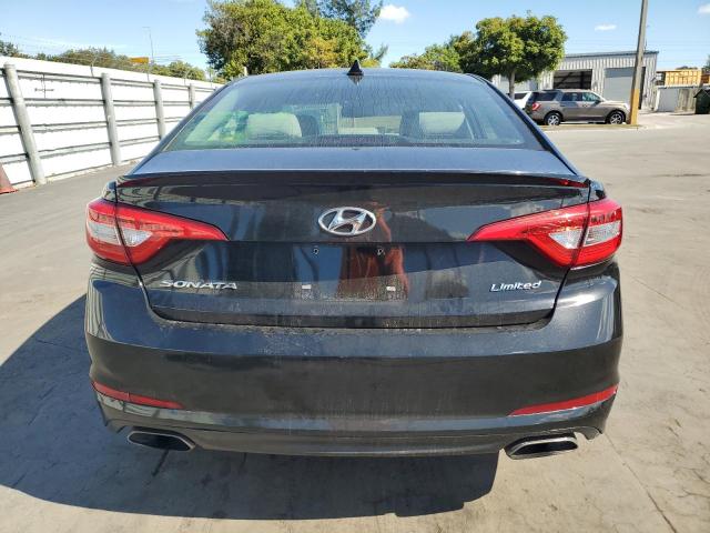 5NPE34AF5HH541566 - 2017 HYUNDAI SONATA SPORT BLACK photo 6