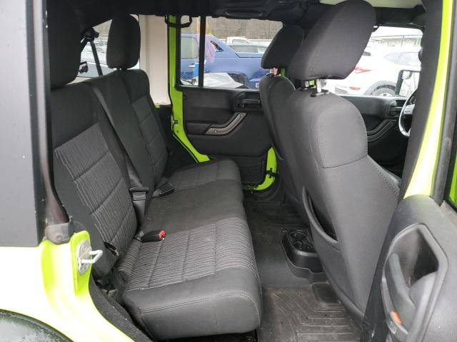 1C4BJWDGXCL269562 - 2012 JEEP WRANGLER U SPORT 绿色 照片 11