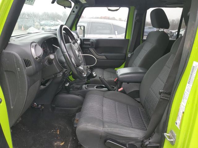 1C4BJWDGXCL269562 - 2012 JEEP WRANGLER U SPORT 绿色 照片 7