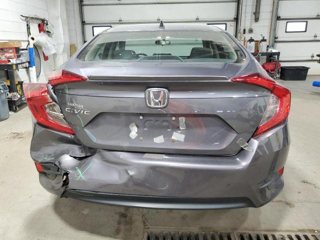 2HGFC1F37JH640004 - 2018 HONDA CIVIC EX GRAY photo 6