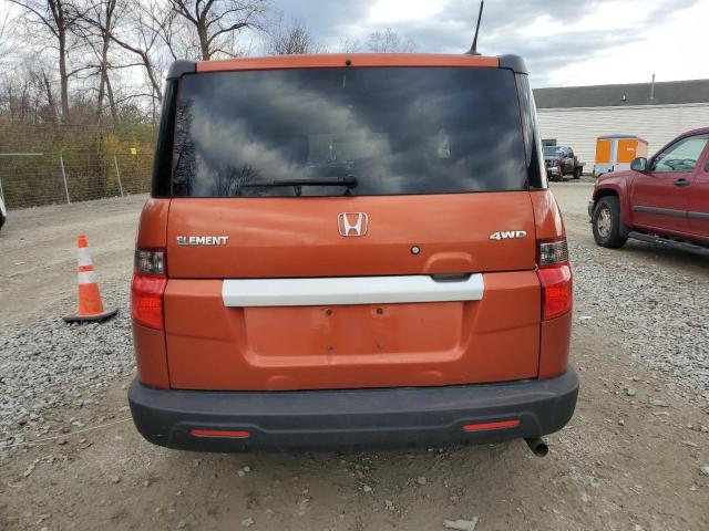 5J6YH2H76BL004803 - 2011 HONDA ELEMENT EX Narıncı foto 6