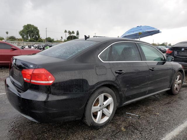 1VWBP7A35DC072755 - 2013 VOLKSWAGEN PASSAT SE BLACK photo 3