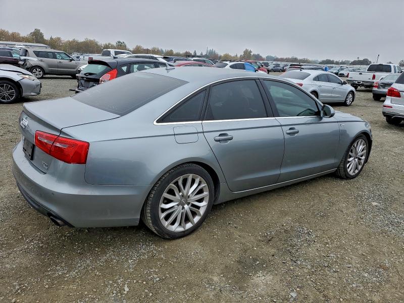 WAUGGAFC8CN040252 - 2012 AUDI A6 PREMIUM PLUS ვერცხლისფერი ფოტო 3