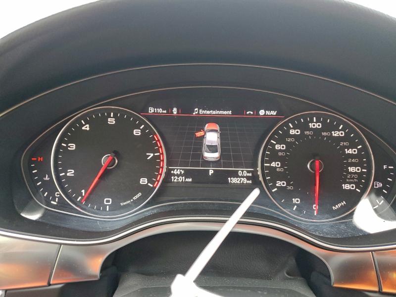 WAUGGAFC8CN040252 - 2012 AUDI A6 PREMIUM PLUS ვერცხლისფერი ფოტო 9