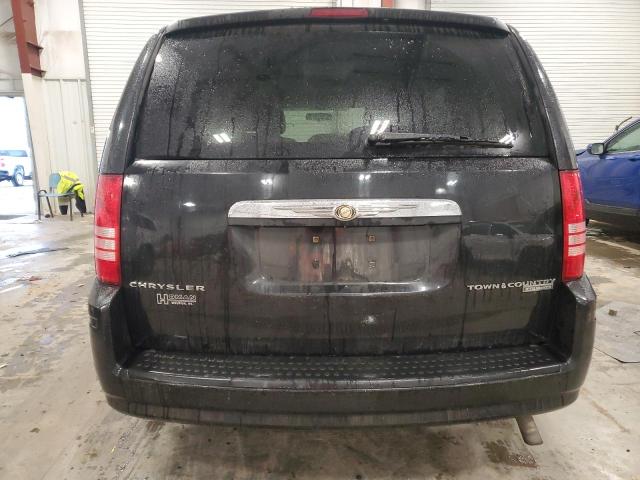 2A4RR5D1XAR308551 - 2010 CHRYSLER TOWN & COU TOURING BLACK photo 6