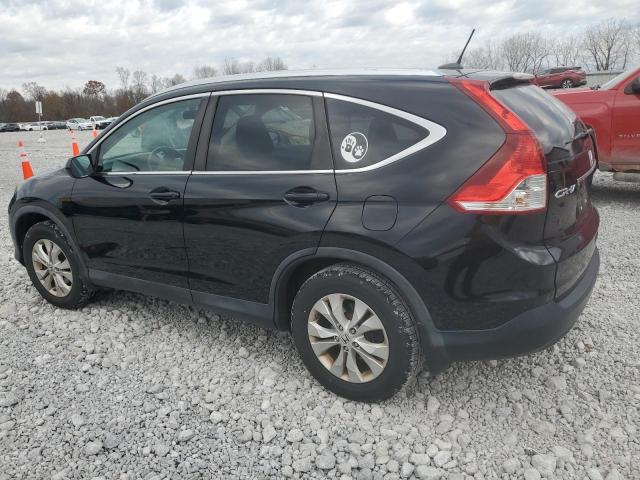 2HKRM4H72DH683414 - 2013 HONDA CR-V EXL BLACK photo 2