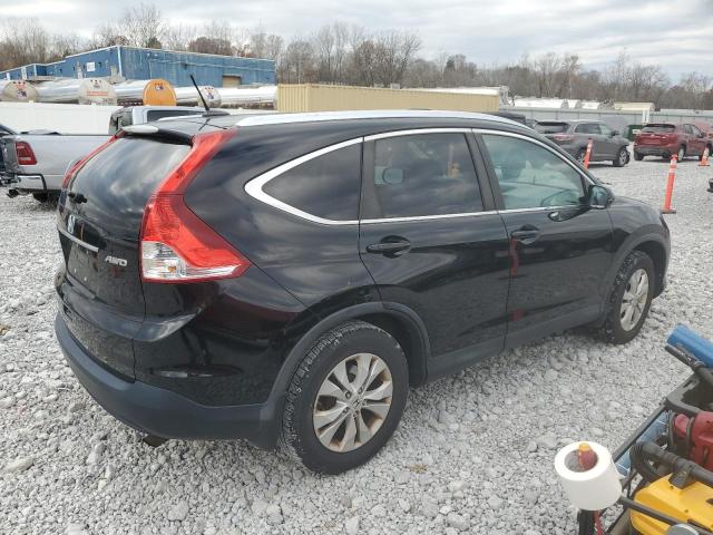 2HKRM4H72DH683414 - 2013 HONDA CR-V EXL BLACK photo 3