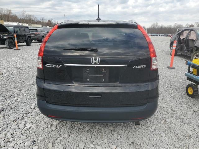 2HKRM4H72DH683414 - 2013 HONDA CR-V EXL BLACK photo 6