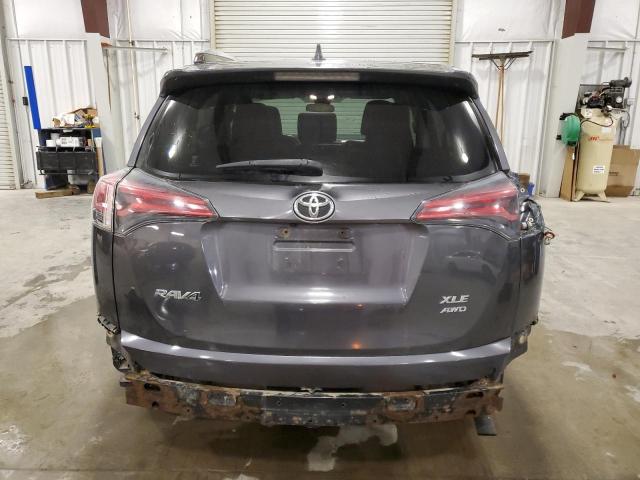 JTMRFREV6HJ106313 - 2017 TOYOTA RAV4 XLE GRAY photo 6