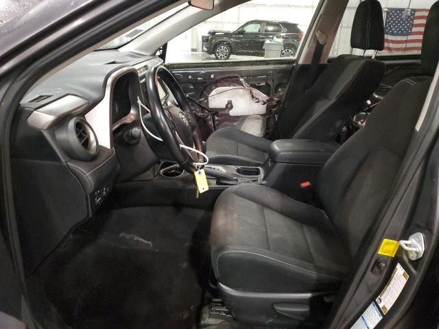JTMRFREV6HJ106313 - 2017 TOYOTA RAV4 XLE GRAY photo 7