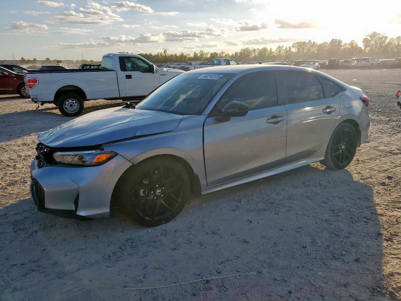 2HGFE2F56SH539782 - 2025 HONDA CIVIC SPORT SILVER photo 1