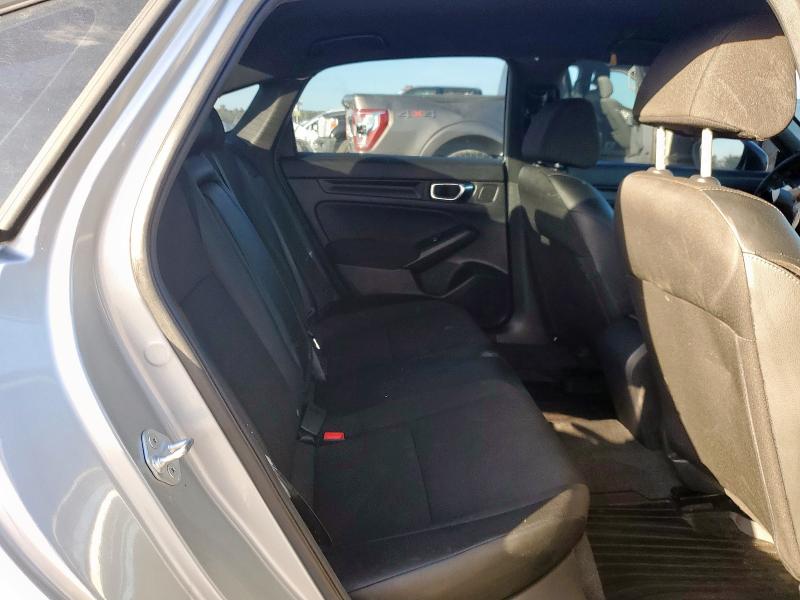 2HGFE2F56SH539782 - 2025 HONDA CIVIC SPORT SILVER photo 10